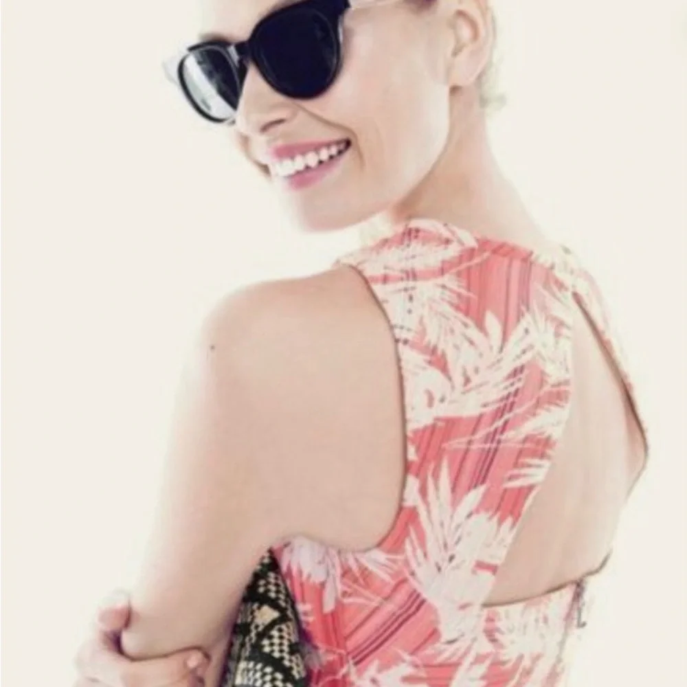 J. Crew Sun Faded Tropical Sheath Dress